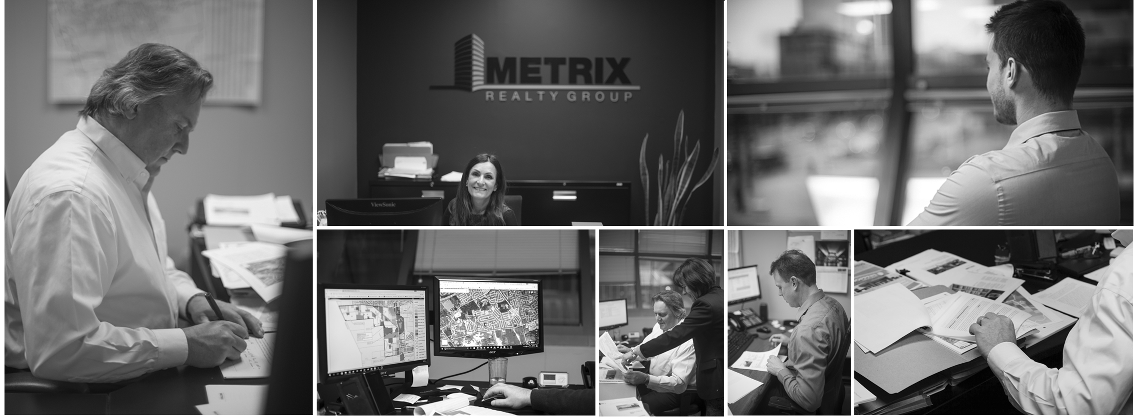 Metrix Realty Team at Work